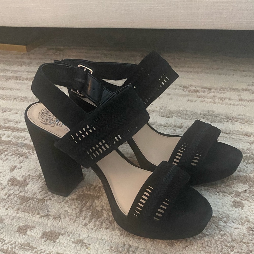 Vince camuto block heel sandals